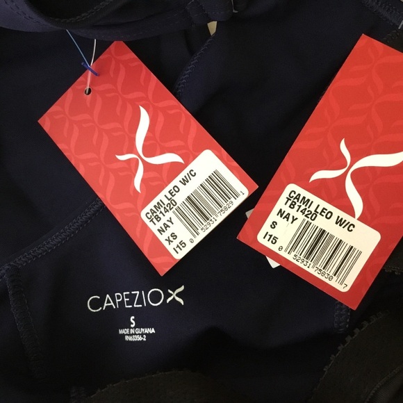 Capezio Navy Camisole Leotard - Picture 5 of 6